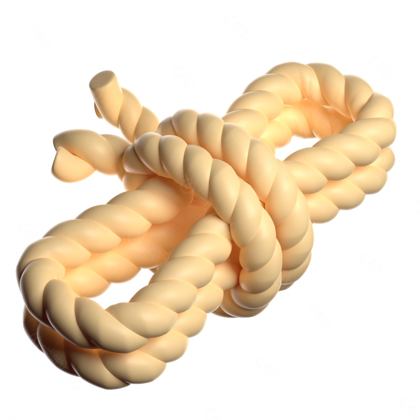 绳子C4D模型