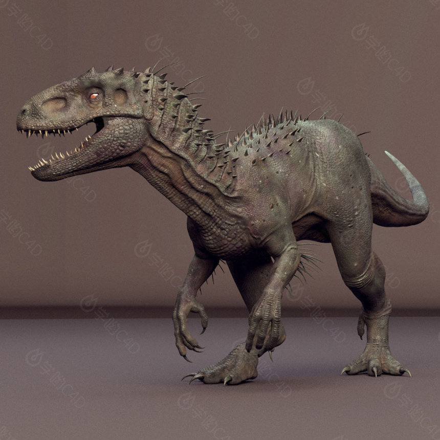 恐龙动物霸王龙C4D模型