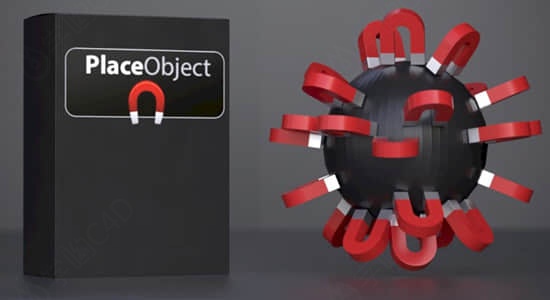 C4D插件-模型对象放置插件 Place Object 2.1