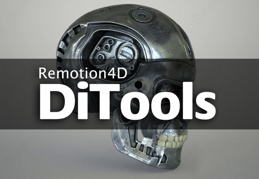 变形效果器着色器节点插件汉化版 Remotion4D DiTools 2 Build 170123 For Cinema 4D