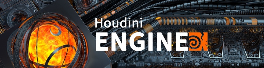 Houdini18资产导入C4D软件资产引擎插件汉化版支持R24
